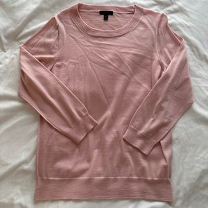 Pink J. Crew sweater